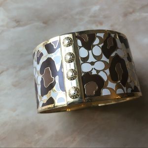 Coach multi color bracelet